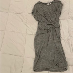 Gap casual knit dress, heathered grey